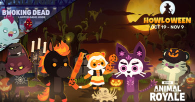 update de Howloween Super Animal Royale