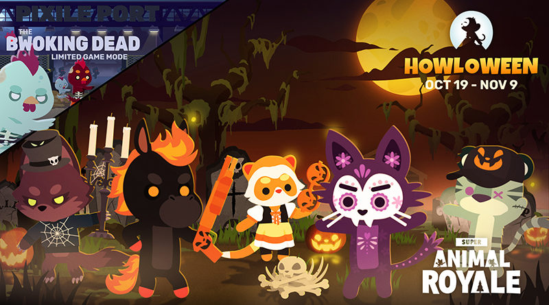 update de Howloween Super Animal Royale