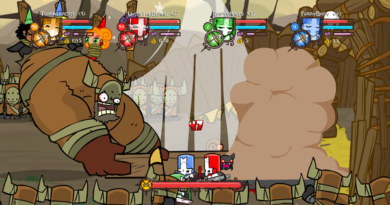 Primeiro Boss, Castle Crashers