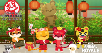 Skins novas do super tigre, Super Animal Royale