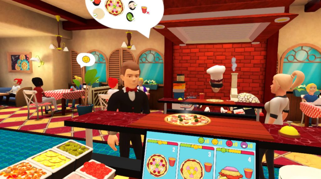 Batalha de chefes online em Clash of Chefs VR