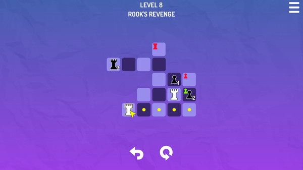 Puzzle 8 em SokoChess, Vingança das torres