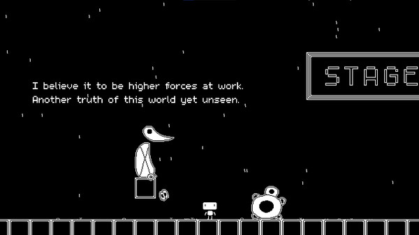 Personagens da história tendo um dialogo entre eles em Triple Take